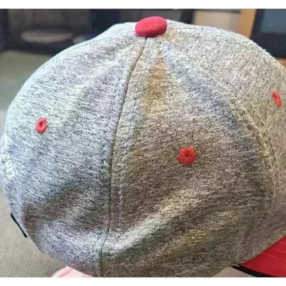 Cincinnati Reds Kids Opening Day 2017 Hat Red Gray Hook Loop MLB Basebal… - Picture 6 of 9